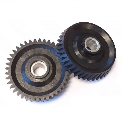 Black conical Gearwheel Z=40 | PL.40.009C