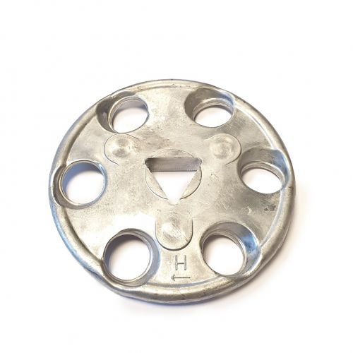 Alu. finger disc 6 holes H right | PL.40.004