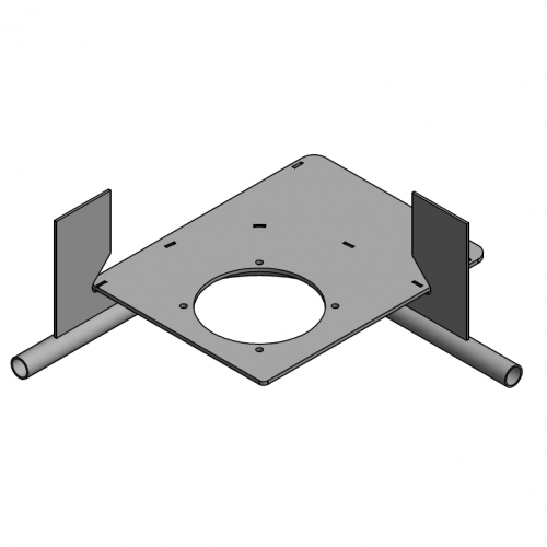 Drive unit base plate D=485mm 90º | OC.40.D485.090R