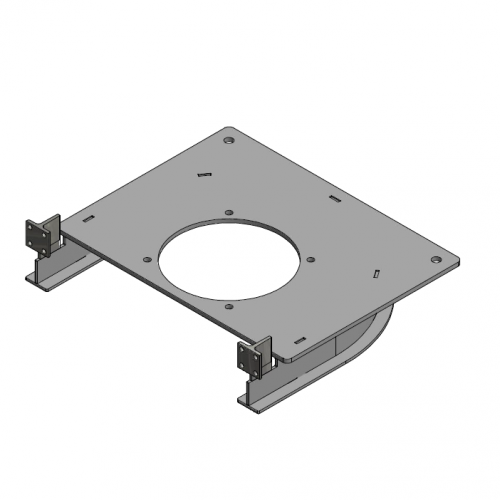 Drive unit base plate D=485mm 180º | OC.10.D485.180