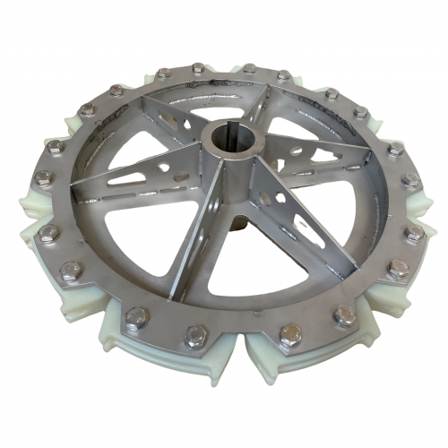 S.S. Drive wheel D=485mm 10x6" | OC.20.167