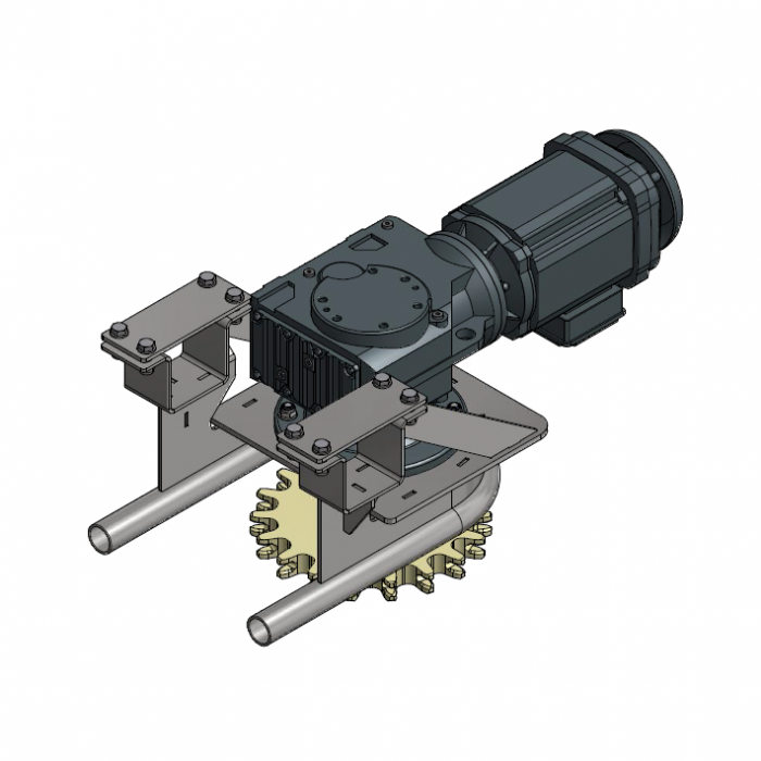 Drive unit compl. D=291mm 180º | OC.40.D291.180.18Z