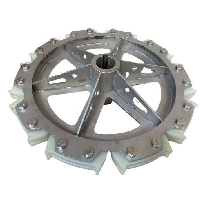 S.S. Drive wheel D=485mm 10x6" | OC.20.167